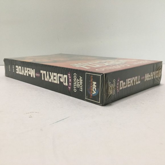 Abbott And Costello Meet Dr Jekyll And Mr Hyde 1953 VHS 1991 Sealed - Picture 5 of 7